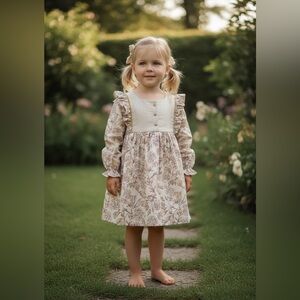 Floral Long Sleeve Dress